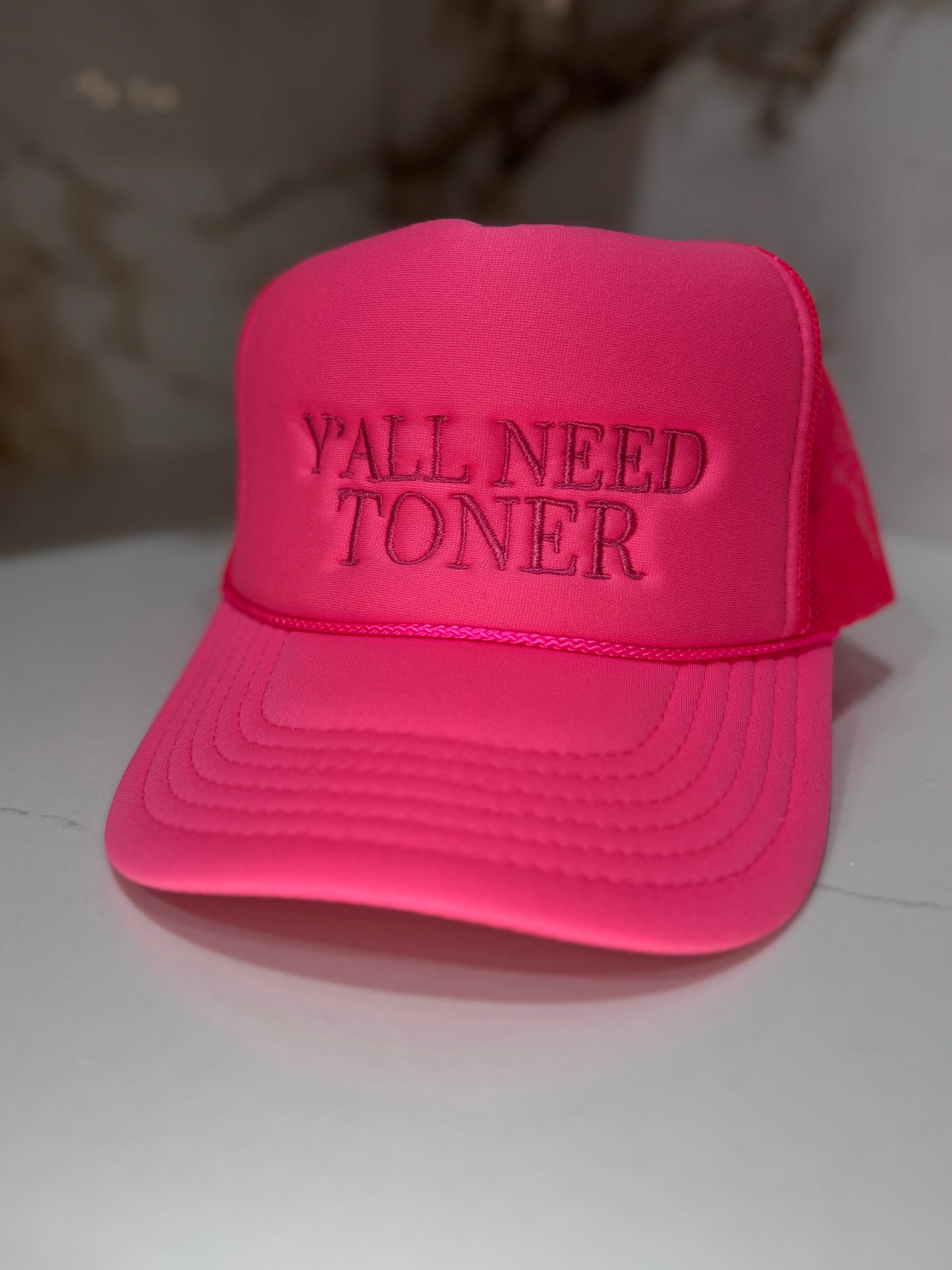 Yall Need Toner Hat - Pink