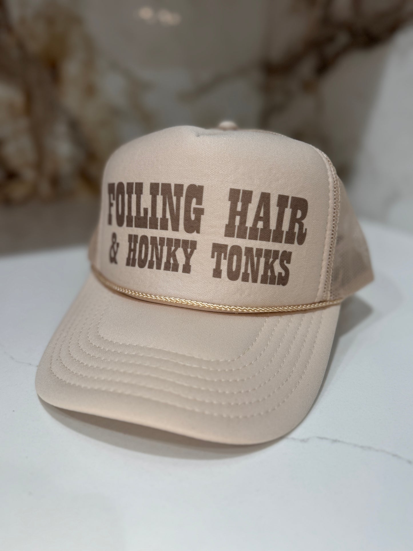 Foiling Hair and Honky Tonks - Cream