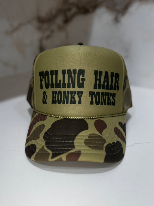 Foiling Hair and Honky Tonks - Light Camo