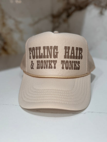 Foiling Hair and Honky Tonks - Cream