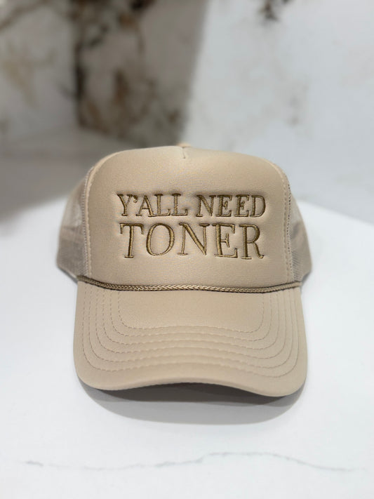 Yall Need Toner Hat - Tan