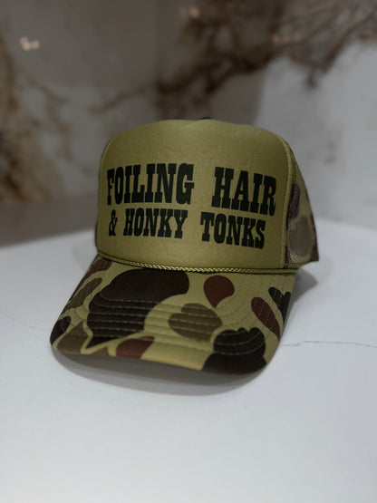 Foiling Hair and Honky Tonks - Light Camo